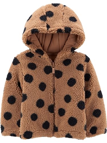 Simple Joys by Carter's Girls' Hooded Sherpa Jacket