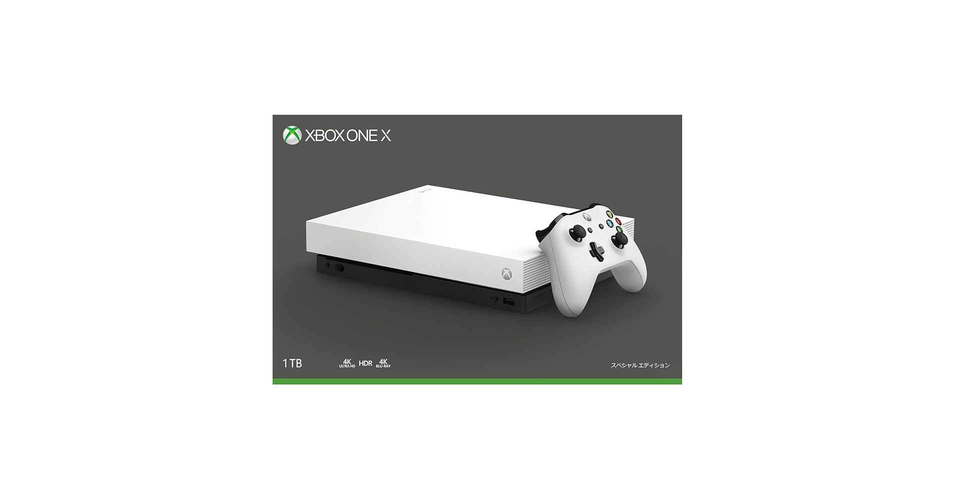 Microsoft - Xbox One ホワイト スペシャルエディション 新品！ Microsoft Xbox One X 1TB White Special Edition In Box From