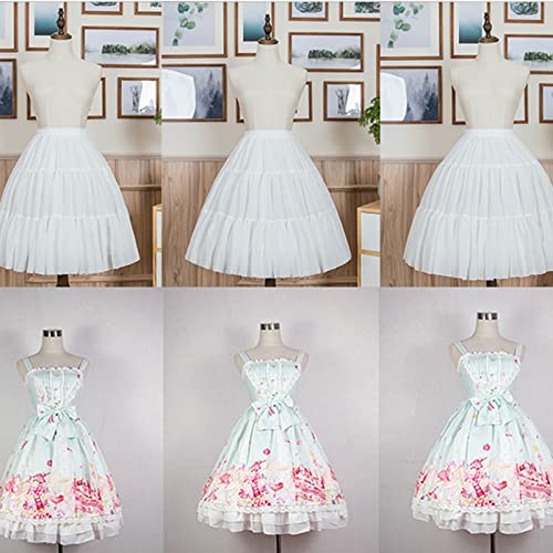 Petticoat Cage Crinoline Half Slips Wedding Accessories Adjustable Hoop Skirt 50s Vintage Under Skirt For Women Girls Womens3