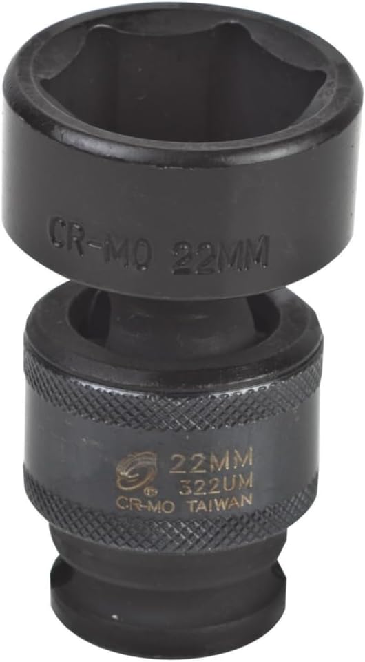Sunex 322um 3/8-Inch Drive 22-Mm Universal Impact Socket