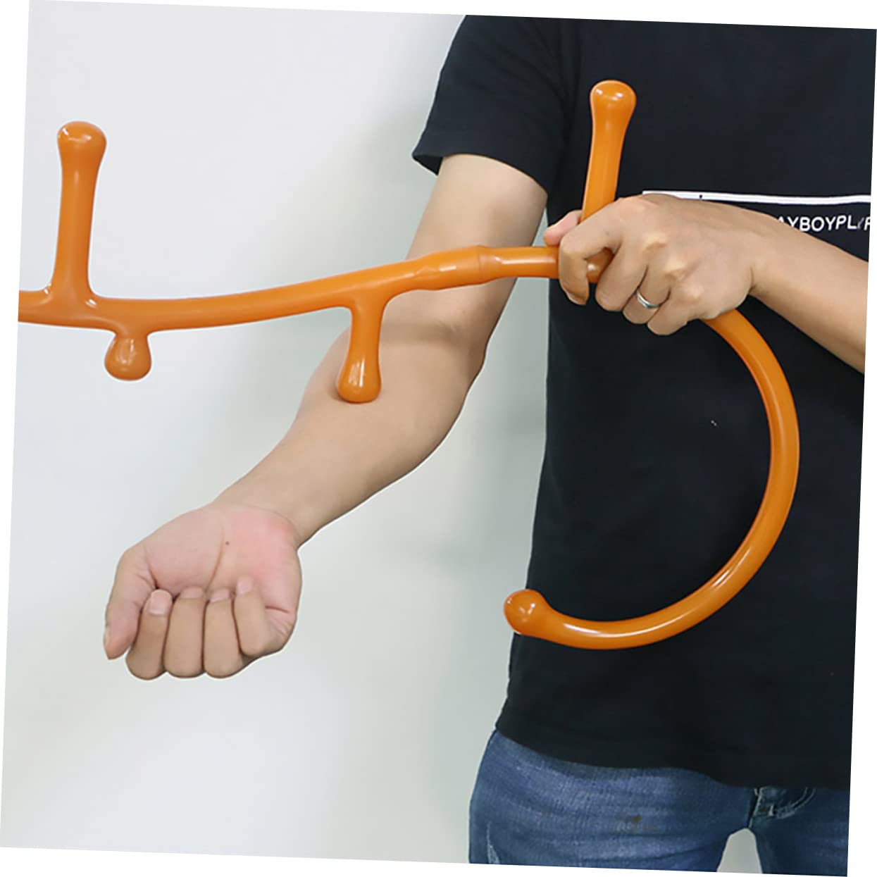 GANAZONO Masajeador de Acupresión para Espalda y Piernas, Ligero y Aliviador, Material Pp Resistente para Uso en Cuello y Cuerpo