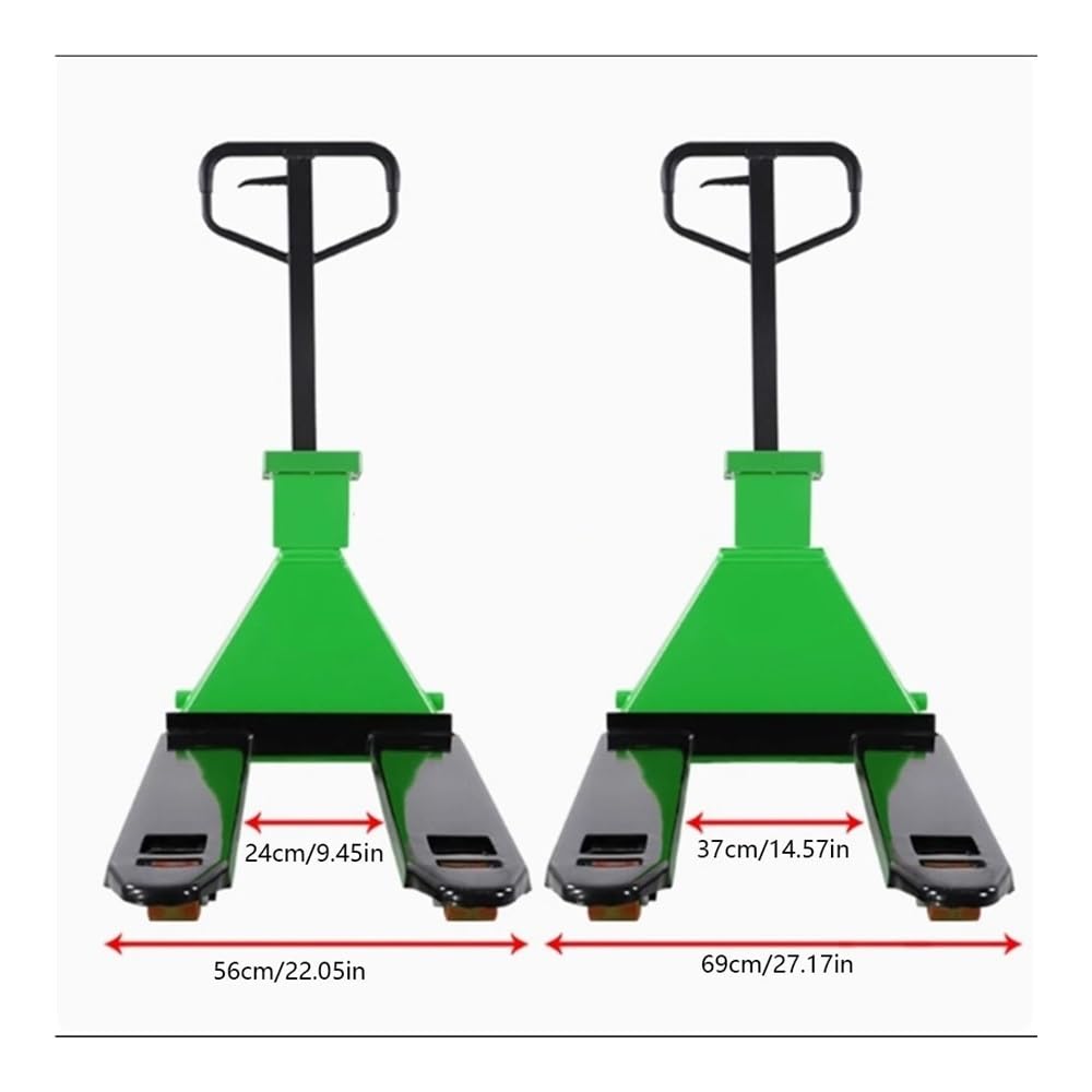Wózek paletowy Hydrauliczny ręczny wózek paletowy z wagą do transportu ładunków(S)