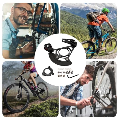 Protection de chaîne robuste avec guide de chaîne à disque VTT stable - 4
