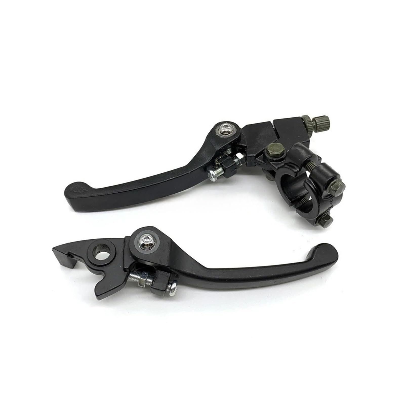 YWQJIOPM Motorcycle Brake Clutch Lever Folding Brake Clutch Lever Set for Motorcycle for 50cc 110cc 125cc 140cc 160cc 200cc Clutch Brake Handle Lever