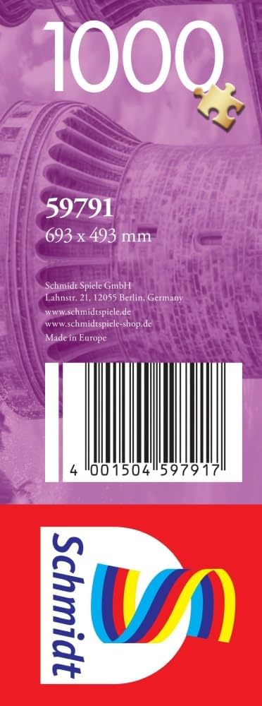 Schmidt | Fairytale Castle in The Land of Imagination (1,000 Pieces) | Jigsaw Puzzle | Ages 14+ | 1+ Players