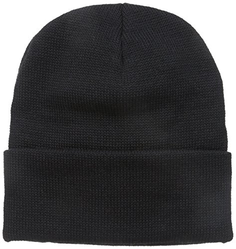 Wigwam Men's Oslo Wool Classic Watch Cap with Acrylic Headliner, Black, One Size