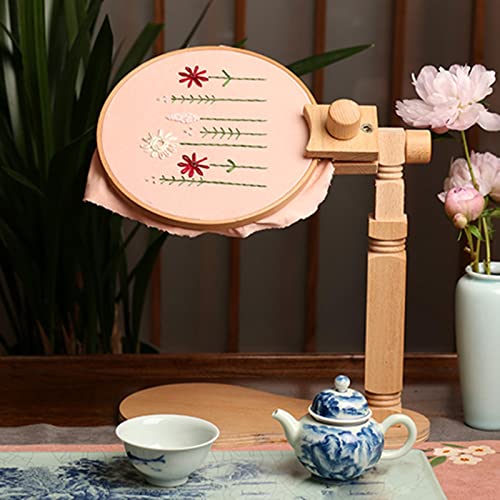 Support broderie point de croix réglable pour éviter les douleurs de dos