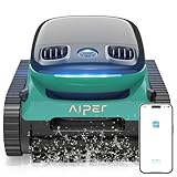 AIPER Scuba S1 Pro Cordless Robotic Pool Cleaner, 2024 Automatic Pool Vacuum with Horizontal Waterline Cleaning, Smart Navigation, 180-Minute Battery Life, Ideal for In-Ground Pools up to 2,150 Sq.ft