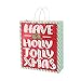 Sattiyrch Christmas Gift Bags 28 Count,Xmas Holidays Kraft Gift Bag Assorted Sizes,7 Jumbo, 7 Large, 7 Medium, 7 Small