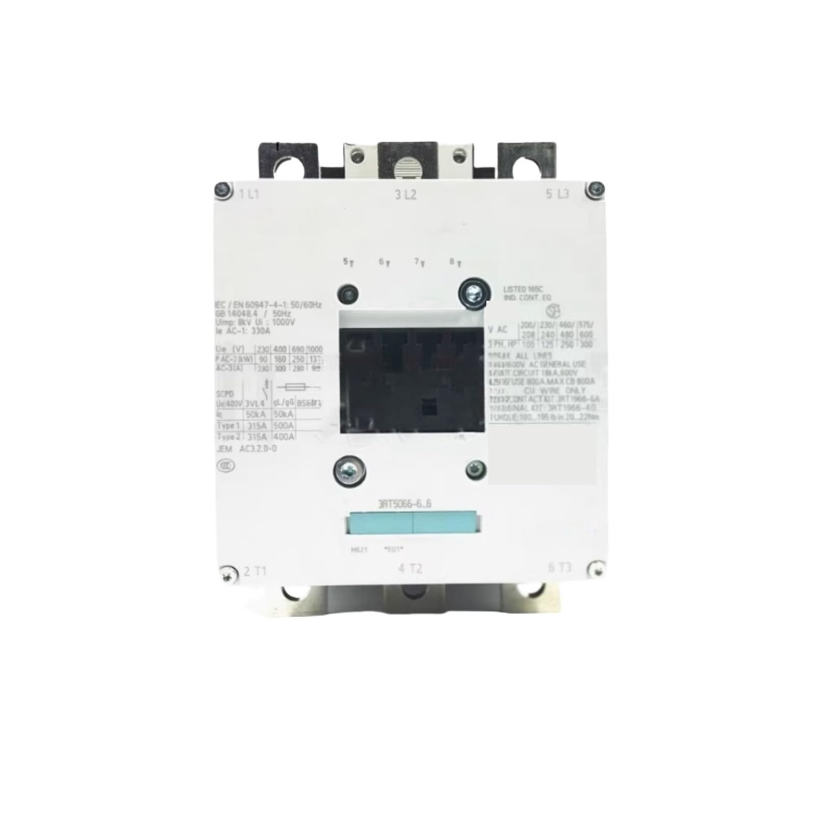 QfUxYYSLD 3RT5066-6AP36 contactor 6AF36 6AV36 110 220 380V 330A(3RT5066-6AV36 380V)