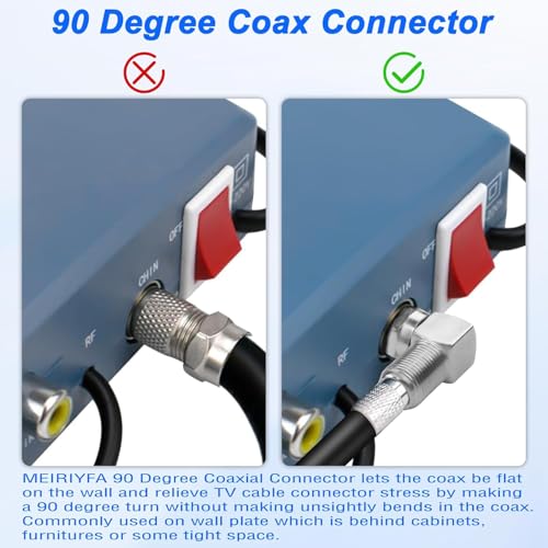 NETBOON-F-Male-to-F-Female-Right-Angle-Coax-Connector-90-Degree-75-Ohm-Adapter-for-Flat-Panel-Wall-Mounted-TVs-Satellite-Receivers-and-Wall-Plates-in-Tight-Spaces-Pack-of-2