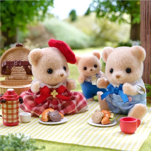 5852 Set Pique nique Sylvanian Families Biscuit Bear frère et sœur - vue 7