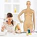 Yaheetech Full Female Mannequin Slapped Dressmaker Dummy Adjustable Detachable 68.9in Height with Base