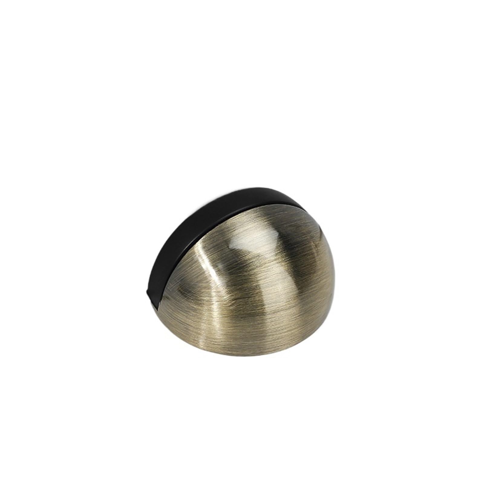 Xctdsvah Green Bronze Door Stop Hidden Door Holder Non Punching Sticker Floor Mounted Nail-Free Stop Hardware(Green Bronze)