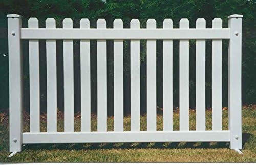 Picket Fencing in White