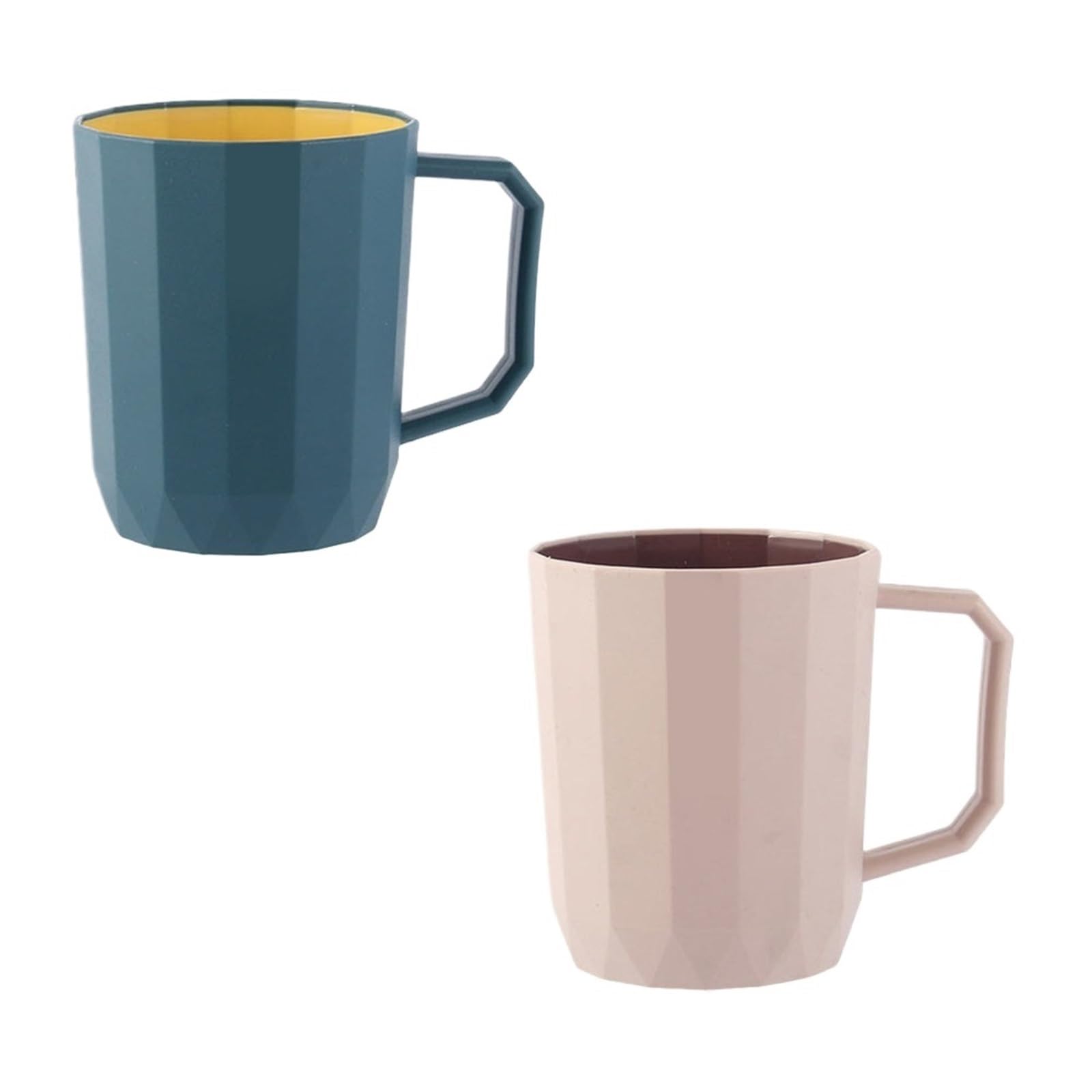 2Pcs Toothbrush Cups Plastic Gargle Household Washing Travel Bathroom Accessories Simple Cup for Toothbrushes