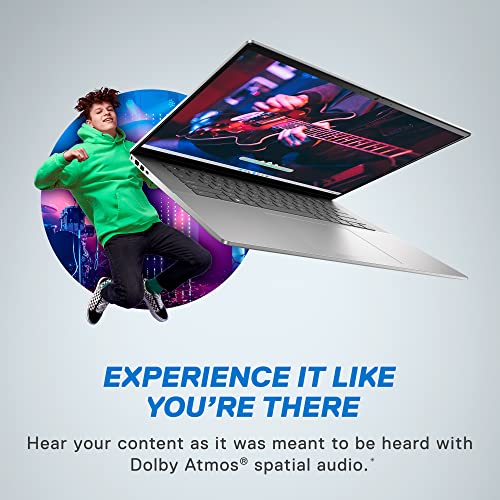 Dell Inspiron 16 5635 Laptop - Qhd, 16 Inch, Amd Ryzen 7-7730U Processor, 16Gb Lpddr4X Ram, 1Tb Ssd, Amd Radeon Graphics, Windows 11 Home, 1 Year Premium Support - Platinum Silver #TOP1