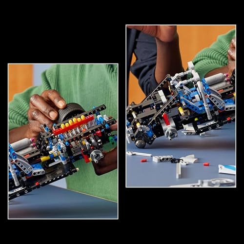 Image of LEGO Technic 2 Fast 2 Furious Nissan Skyline GT-R (R34) Car Model Kit 42210 Building Blocks for 18+ Gift