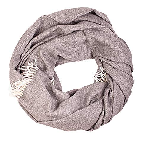 Écharpe bébé alpaga Salt'sUp en chevrons pour les balades d'hiver