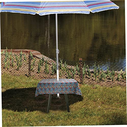 Nappe ronde d'extérieur fermeture éclair table jardin imperméable - 8