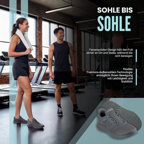 Skechers Hands Free Slip-ins Bobs Squad Chaos Sneaker für Damen, Oliv/Blatt für Mich (Leaf It to Me), 35 EU – Ansicht 3