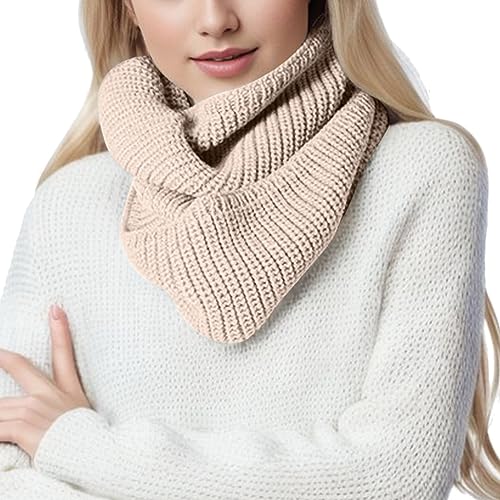 RYTEJFES Foulard Mujer Cómoda Suave Casual Scarf Elegante Negro Talla Grande Bufandas Comodos Invierno Ancho Bufanda Clásicas Largas Foulard Rebajas