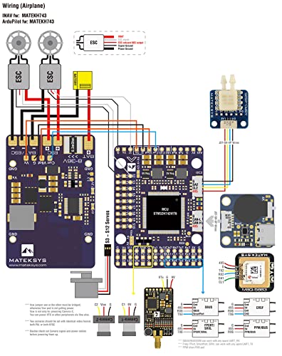 Image of SoloGood RC Drone Flight Controller H743-WING V3 FC Built in OSD BEC Current Sensor Betaflight or Inav Configurator for RC FPV Airplane