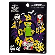 From Loungefly, this pin set features some of your favorite characters so you can take them with you wherever you goWith beautiful metal hardware and enamel fill, these pins make a great addition to any fan's collection Bring home a piece of Loungefl...