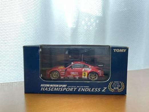 紺×赤 トミカエブロ エンドレスZ 2003JGTC GT300クラス優勝車 レッド赤