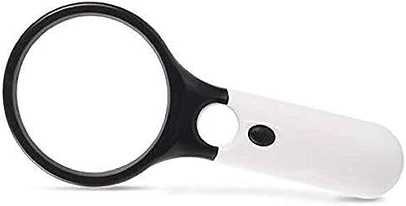 JOZZY Lente d'Ingrandimento,Lenti d'Ingrandimento per Hobby, ingrandimento della Lettura - Palmare HD per la Lettura degli Anziani con luci a LED Studenti per Bambini ad Alta Potenza con O
