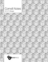 Cornell Notes: Geometric Cubes - Best Note Taking System for Students, Writers, Conferences. Cornell Notes Notebook. Large 8.5" x 11", 120 Pages. College Note Taking Paper, School Supplies. 1726443957 Book Cover