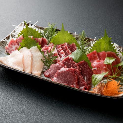馬刺し 4種盛り 1.7kg 大トロ 500g 中トロ 500g 上赤身 500g コウネ 200g 醤油 生姜セット