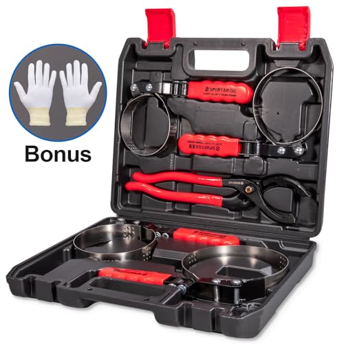 Spurtar Swivel Oil Filter Wrench Set