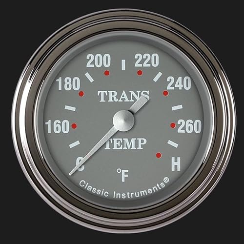 Classic Instruments SG127SLF Silver Gray 2-1/8