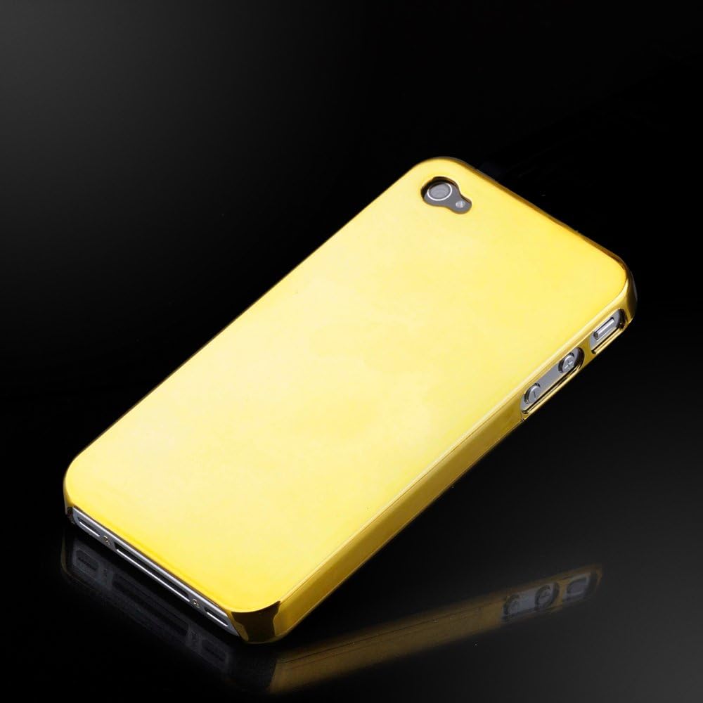 Liquid Gold "Reflections" Metallic finish case cover for Apple iPhone 4