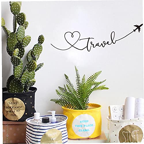 Vinilo decorativo con frase, viaje y PVC impermeable miniatura 3