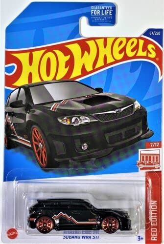 ホットウィール コレクターエディション　スバル　WRX　ヤマダ電機 2022 Amazon.com: Hot Wheels 2022 - Subaru WRX STI - RED Edition 7/12
