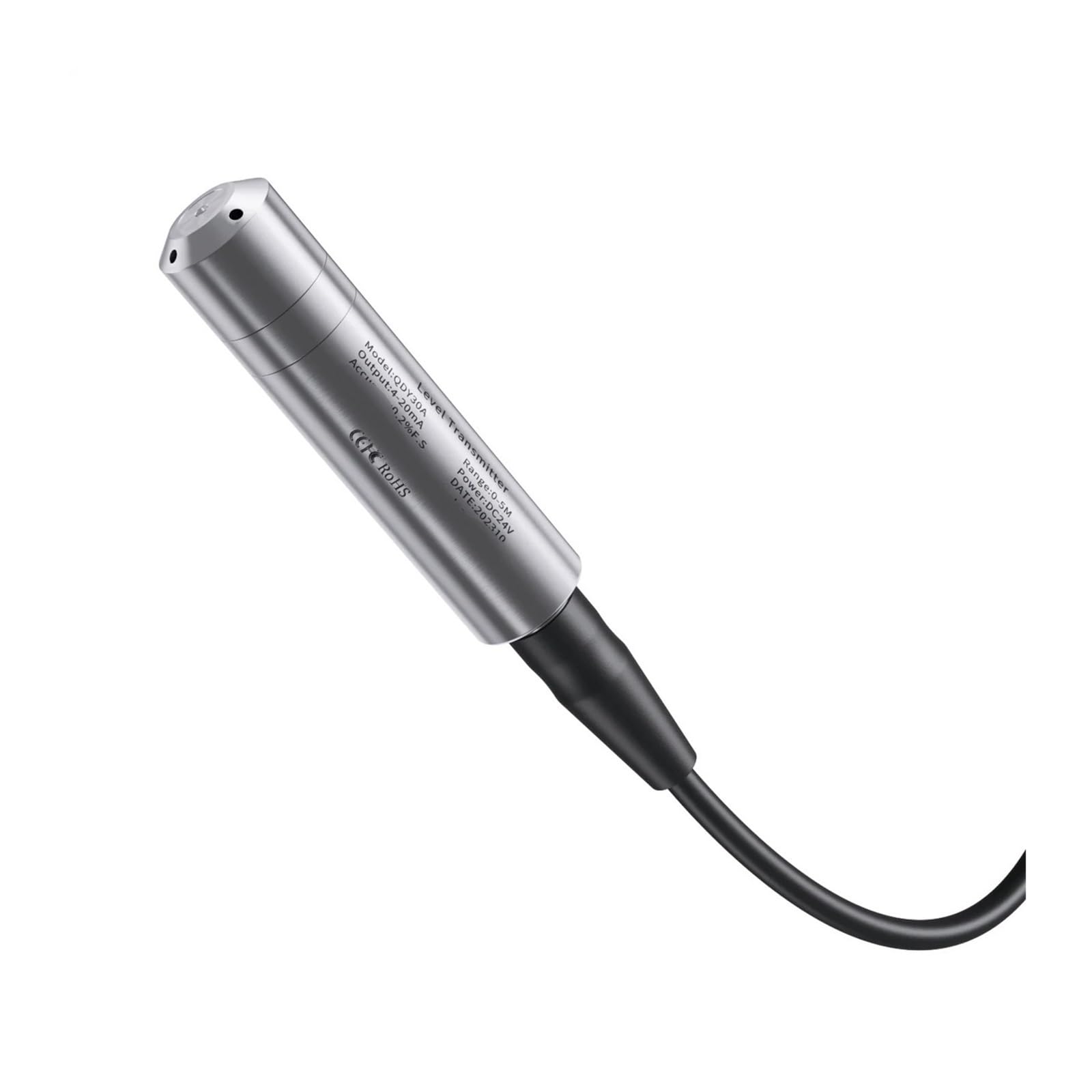 KACOME Level Transmitter DC24V DC12V DC5V Level Sensor 4-20mA 0-10V 0-5V Level Sensor 100M 110M 120M for Deep Wells(85m Range 85m Cable,0.5-4.5V)