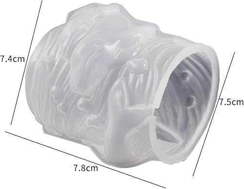 Miniatura 9 de Molde de silicona de conejo de zanahoria 3D para vela, molde de resina de conejo, molde de jabón de conejo, molde de silicona para resina, conejo,