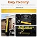 15FT Height Stick for Trucks, Dual Scale Compact Measuring Sticks for Semi Truck, Car Hauler, Trailer, RV, Retractable Load Measuring Stick with Carrying Bag