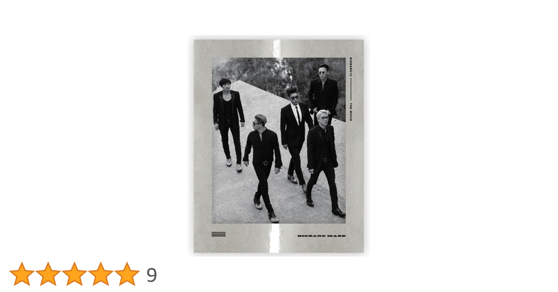 BIGBANG - BIGBANG10 THE MOVIE BIGBANG MADE DVD FULL PACKAGE