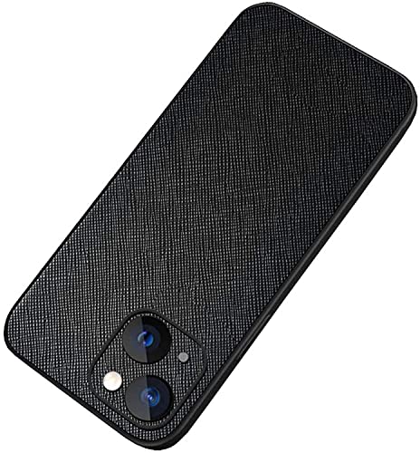 Housse en cuir iPhone 13 Mini antichoc noire coque intégrale Apple 5,4