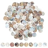 Ampia applicazione: questi ciondoli a conchiglia non sono solo ideali per ciondoli a conchiglia e creazione di gioielli, ma anche perfetti per decorazioni per la casa, scrapbooking, decorazioni per feste e regali fatti a mano. Come perline piatte e ciondoli a conchiglia naturale, aggiungono un'eleganza naturale unica a qualsiasi progetto, adattandosi a stili di arredamento costieri, bohémien e minimalisti.