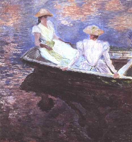 Peinture Claude Monet de qualité supérieure, impression sur toile haut de gamme 60x90