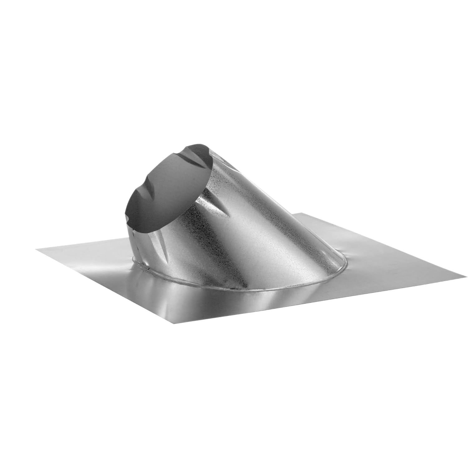 M&G DuraVent DuraVent 8DP-F24 8" Class A Chimney Pipe Roof Flashing for 19/12-24/12 Pitch, Galvanized