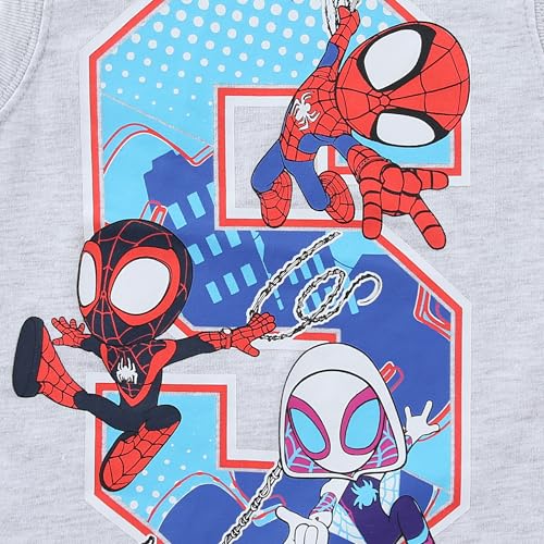 Marvel Spider-Man Miles Morales Ghost Spider Boys 2 Pack Tank Top for Toddler and Big Kids Grey - image 5