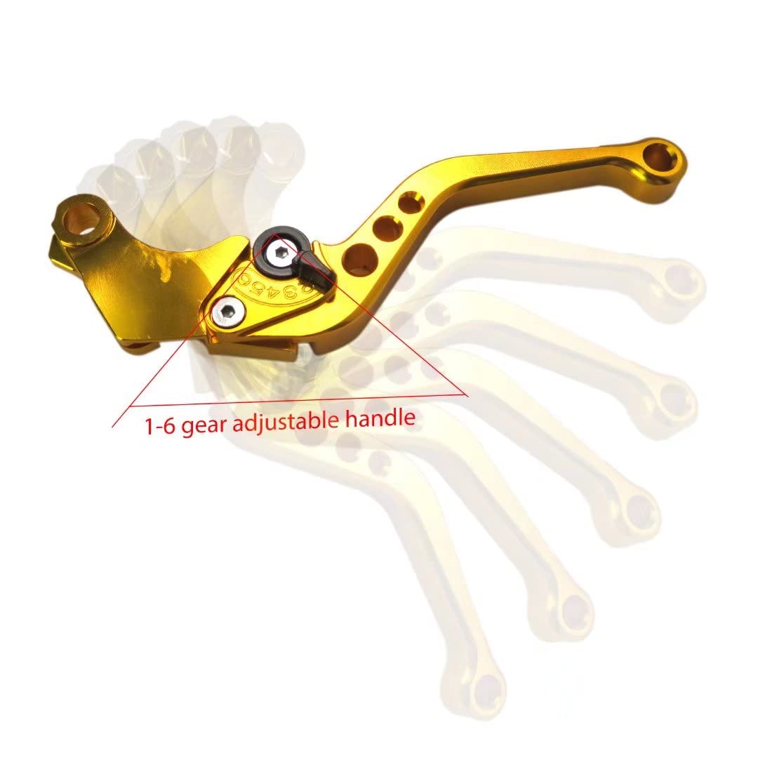 Amazon.com: Gxcdizx New Gold CNC 6 Position Shorty Brake Clutch