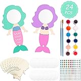 🐬【Regalos creativos】El kit de manualidades de sirena es un gran regalo, especialmente adecuado como regalo de cumpleaños, regalo de fiesta, regalo de acción de gracias, regalo de Navidad, regalo escolar o clase de manualidades para niños, es un gran regalo para niños, familiares, amigos, el mejor regalo. para colegas y compañeros de clase.