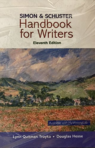 Simon & Schuster Handbook for Writers, Books a ... 0134150694 Book Cover