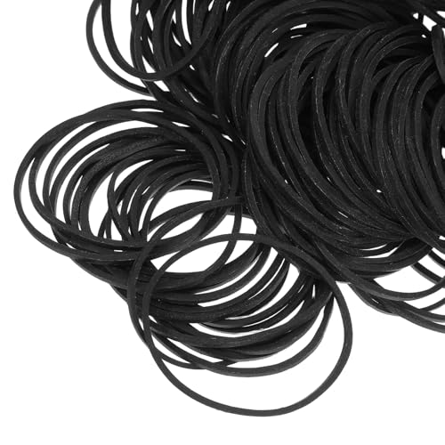Bandes élastiques caoutchouc noires larges robustes pour usage industriel et école - 3